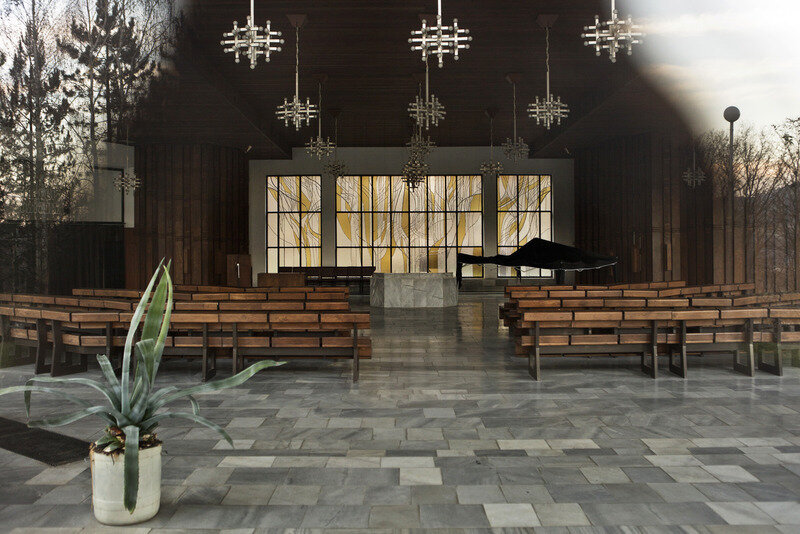 Vitráž - Dom smútku