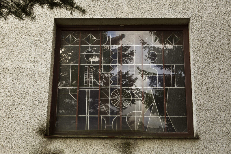 Vitráž Folklór
